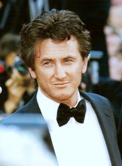 Sean Penn no Festival de Cannes.